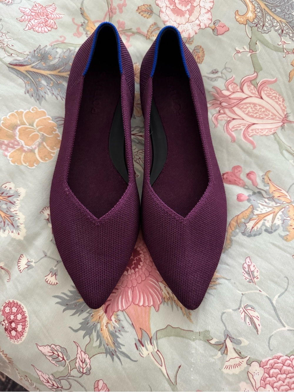 Rothy’s Purple Flats